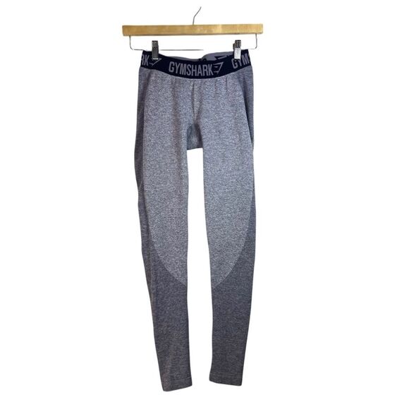 Gymshark Women’s Dry Flex Two Tone Leggings Workout Gym Purple Size S - Picture 1 of 8